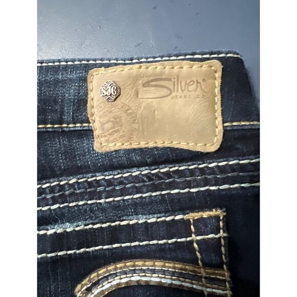 Silver Jeans Co. Frances 22 “ Womens Jeans Sz W25 L 31 - Picture 10 of 13